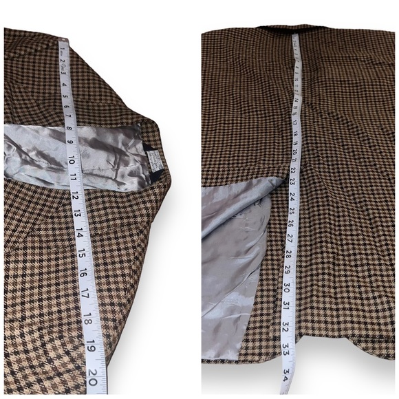 Lands’ End Sport Coat Blazer Silk Wool Jacket Men’s 42L Two Button Check USA - Picture 7 of 9